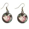 Dames Gedraaide Haarband & Oorbellen Set Botanisch