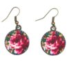 Dames Gedraaide Haarband & Oorbellen Set Groen
