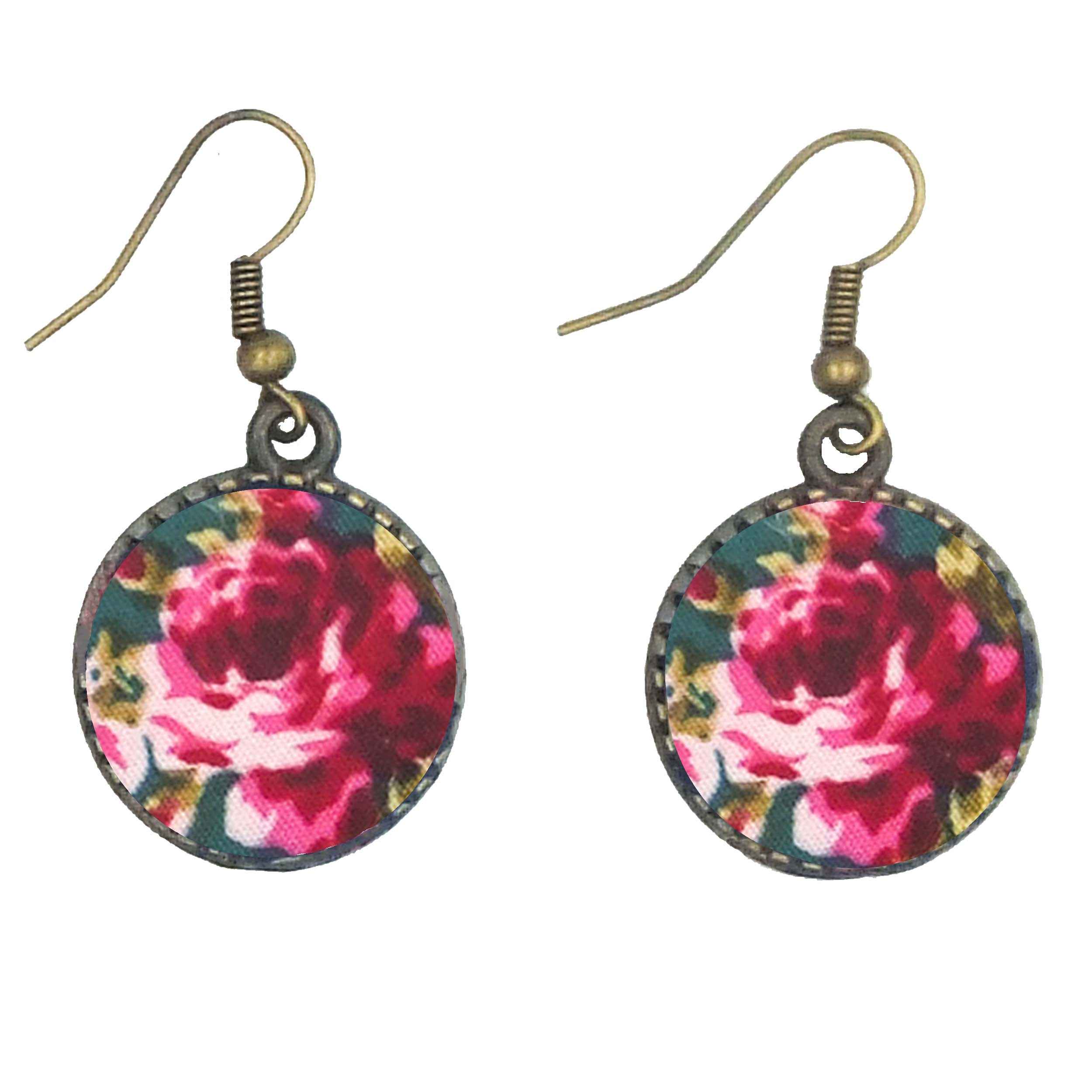 Dames Gedraaide Haarband & Oorbellen Set Groen