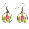Dames Gedraaide Haarband & Oorbellen Set Hemel