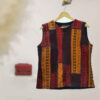 Dames Vest met Perzisch Geïnspireerd Borduurontwerp