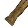 Houten gesneden backgammonbord met Rostam-strijd