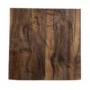 Houten gesneden backgammonbord met Feniks-ontwerp