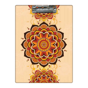 Houten Klembord A4 – Crème Mandala