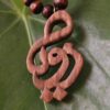 Perzische Naamketting Roya – Handgemaakt Hout