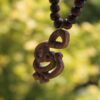 Perzische Naamketting Roya – Handgemaakt Hout