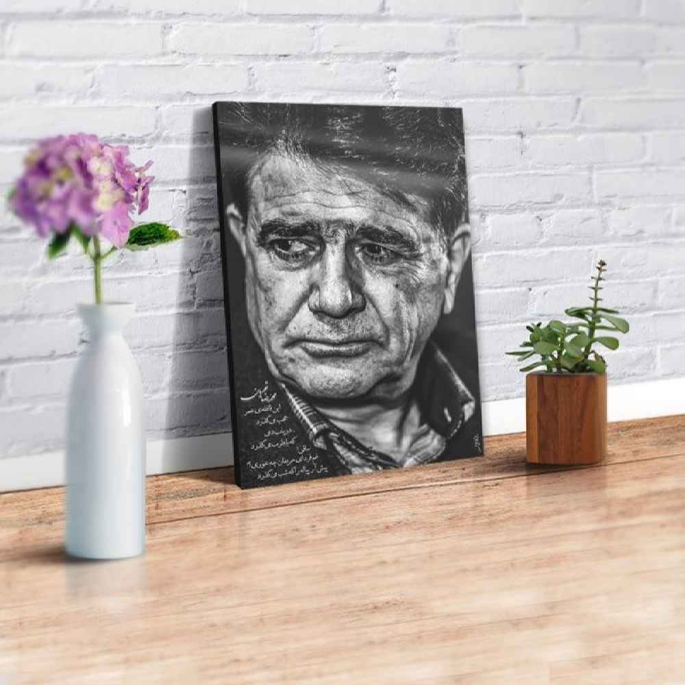 Houten Posterprint – Shajarian Morghe Sahar Muurdecoratie