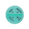 Pillendoos met 4 Dagelijkse Compartimenten en Farsi Labels