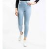 Skinny Jeans Dames – Lichtblauw Denim met Stretch