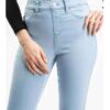 Skinny Jeans Dames – Lichtblauw Denim met Stretch