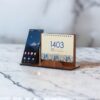 1403 Perzische Maandkalender met Telefoonhouder
