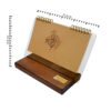 1403 Perzische Maandkalender met Houten Basis