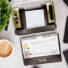 1403 Perzische Bureaukalender met Notitiesectie en Pennenhouder