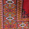 Handgeknoopt Perzisch Qashqai Tribaal Tapijt (Bukhara Design) - Rode Wol