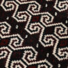 Handgeknoopt Perzisch Golestan Torkaman Tapijt (Bukhara Design) - Mahoniebruine Wol
