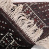 Handgeknoopt Perzisch Golestan Torkaman Tapijt (Bukhara Design) - Mahoniebruine Wol