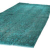 Handgeknoopt Perzisch Isfahan Tapijt (Traditioneel Klassiek Design) - Groenblauwe Wol