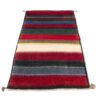 Authentiek handgeknoopt Perzisch gestreept Gabbeh tapijt - Rood, Wol