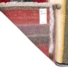 Authentiek handgeknoopt Perzisch gestreept Gabbeh tapijt - Rood, Wol