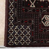 Handgeknoopt Perzisch Golestan Torkaman Tapijt (Bukhara Design) - Bruine Wol