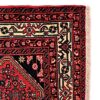 Handgeknoopt Perzisch Hamadan Tribaal Tapijt (Mahi / Herati Patroon) - Rode Wol