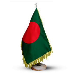 Bangladesh Tafelvlag met Stenen Voet