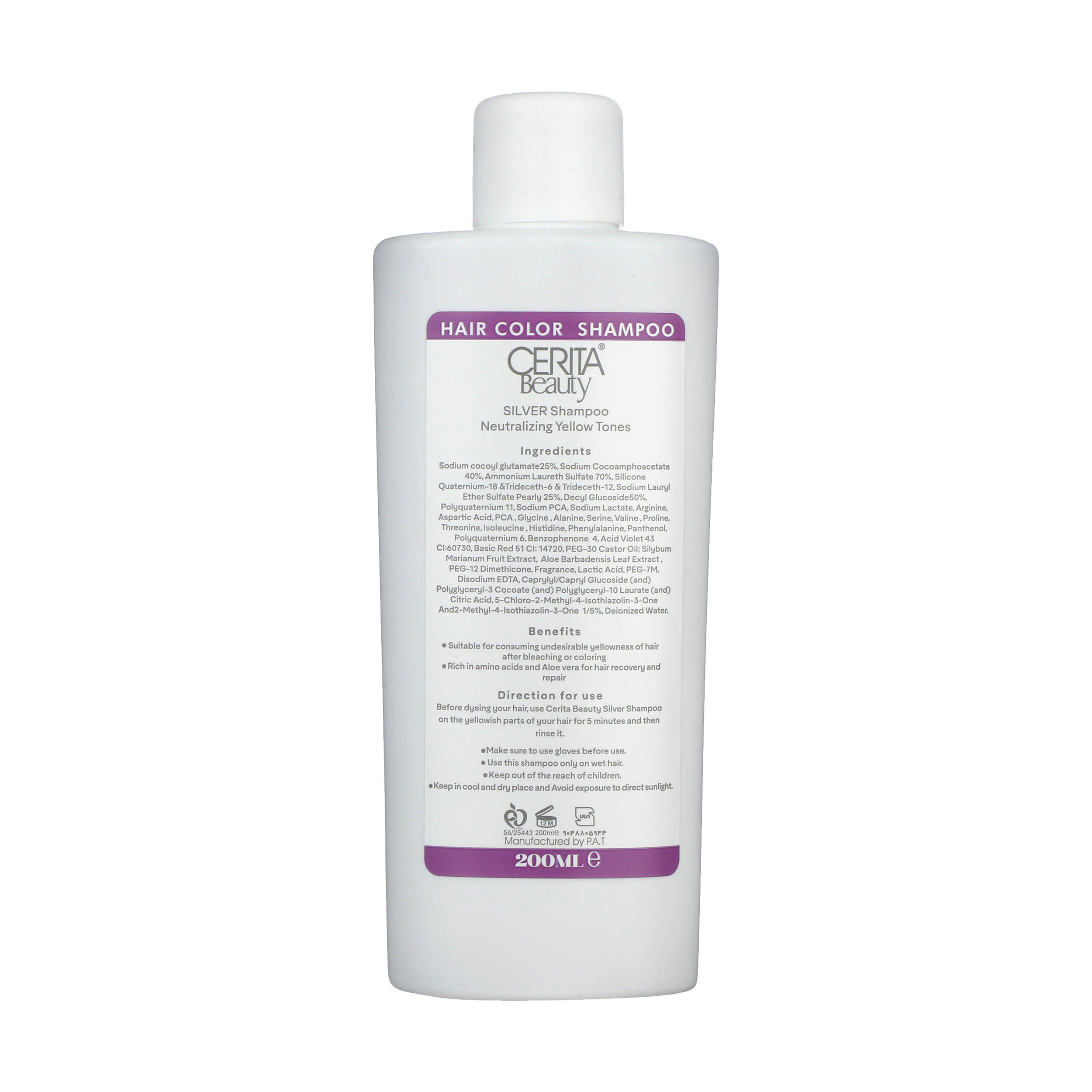 Cerita Beauty Zilverkleur Shampoo