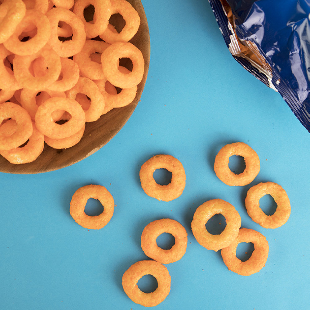 Cheetoz Hoops Iraanse Pofak – Kaas Pof Snack, 85 gr (15x)