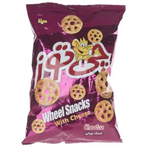 Cheetoz Wheel Iraanse Pofak – Kaas Pof Snack, 85 gr (15x)
