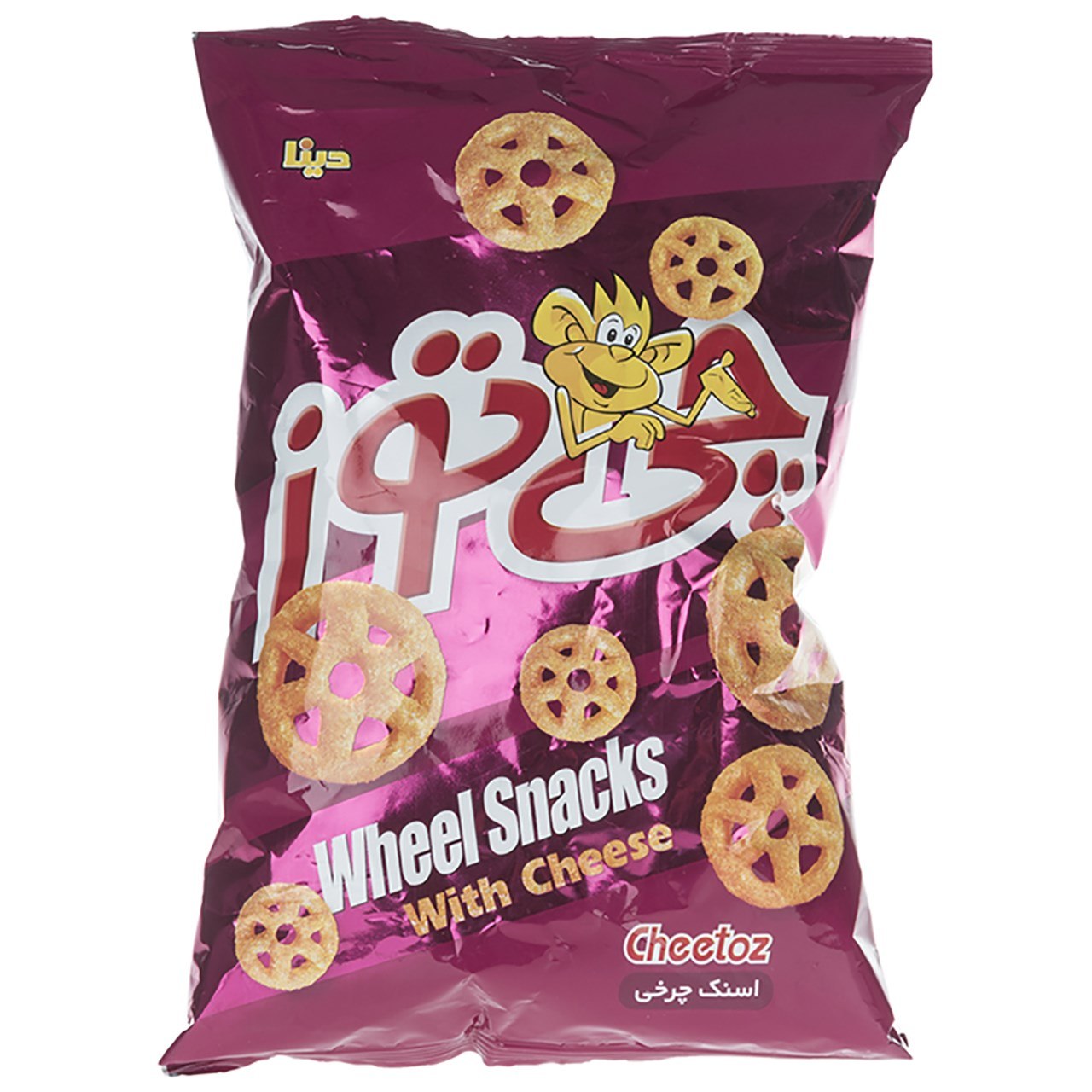 Cheetoz Wheel Iraanse Pofak – Kaas Pof Snack, 85 gr (15x)