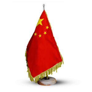 China Tafelvlag met Stenen Voet