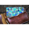 Perzische Creditcard Sticker — Blauw Tegelmotief