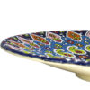 Decoratief keramisch bord, handbeschilderd met Perzische minakari-emaille, Boteh Jogeh