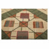 Perzisch Patchwork Kilim Tapijt Handgeweven Crème