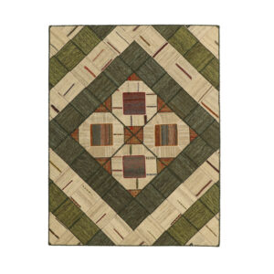 Perzisch Patchwork Kilim Tapijt Handgeweven Crème