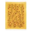 Echt handgeknoopt Perzisch Gabbeh tapijt - Abstract bloemenontwerp, Geel, Wol