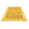 Echt handgeknoopt Perzisch Gabbeh tapijt - Abstract bloemenontwerp, Geel, Wol
