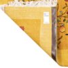 Echt handgeknoopt Perzisch Gabbeh tapijt - Abstract bloemenontwerp, Geel, Wol