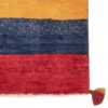 Echt handgeknoopt Perzisch gestreept Gabbeh tapijt - Rood, Wol