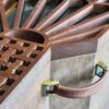 Harde Koffer voor Perzische Tar Instrument Handgemaakt van Hout & Natuurlijk Leer