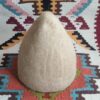 Iraanse Derwisjen Hoed 100% Wol – Cream