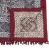 Iraanse Tafelkleed: Traditionele Kalamkari Blockprint van Isfahan Abtin