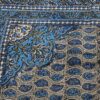 Iraanse Tafelkleed: Traditionele Kalamkari Blockprint van Isfahan Blauw