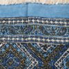 Iraanse Tafelkleed: Traditionele Kalamkari Blockprint van Isfahan Blauw