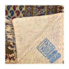 Iraanse Tafelkleed: Traditionele Kalamkari Blockprint van Isfahan Bruin