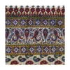 Iraanse Tafelkleed: Traditionele Kalamkari Blockprint van Isfahan Bruin
