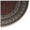 Iraanse Tafelkleed: Traditionele Kalamkari Blockprint van Isfahan Cirkel