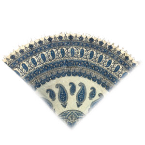 Iraanse Tafelkleed: Traditionele Kalamkari Blockprint van Isfahan Saray