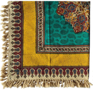 Iraanse Tafelkleed: Isfahans Traditionele Kalamkari Blokdruk Tara
