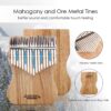 Gecko Kalimba 17-Toets Duimpiano K17Cap